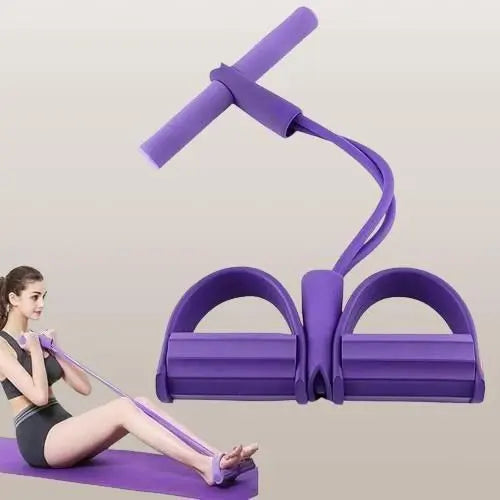 💜 Yoga Pedal Puller Resistance Band